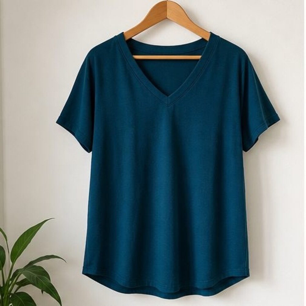 Teal Tunic Blouse